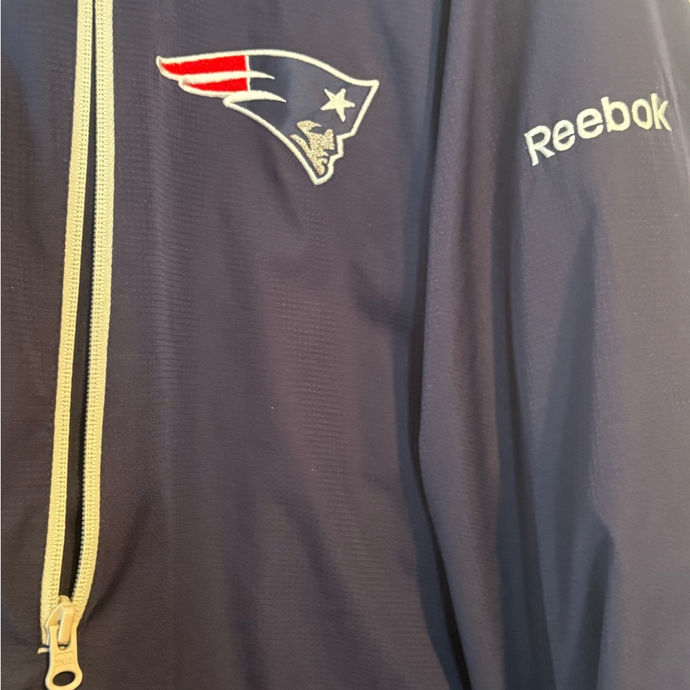 Reebok Navy Performance Jacket with Team Logo - image 6